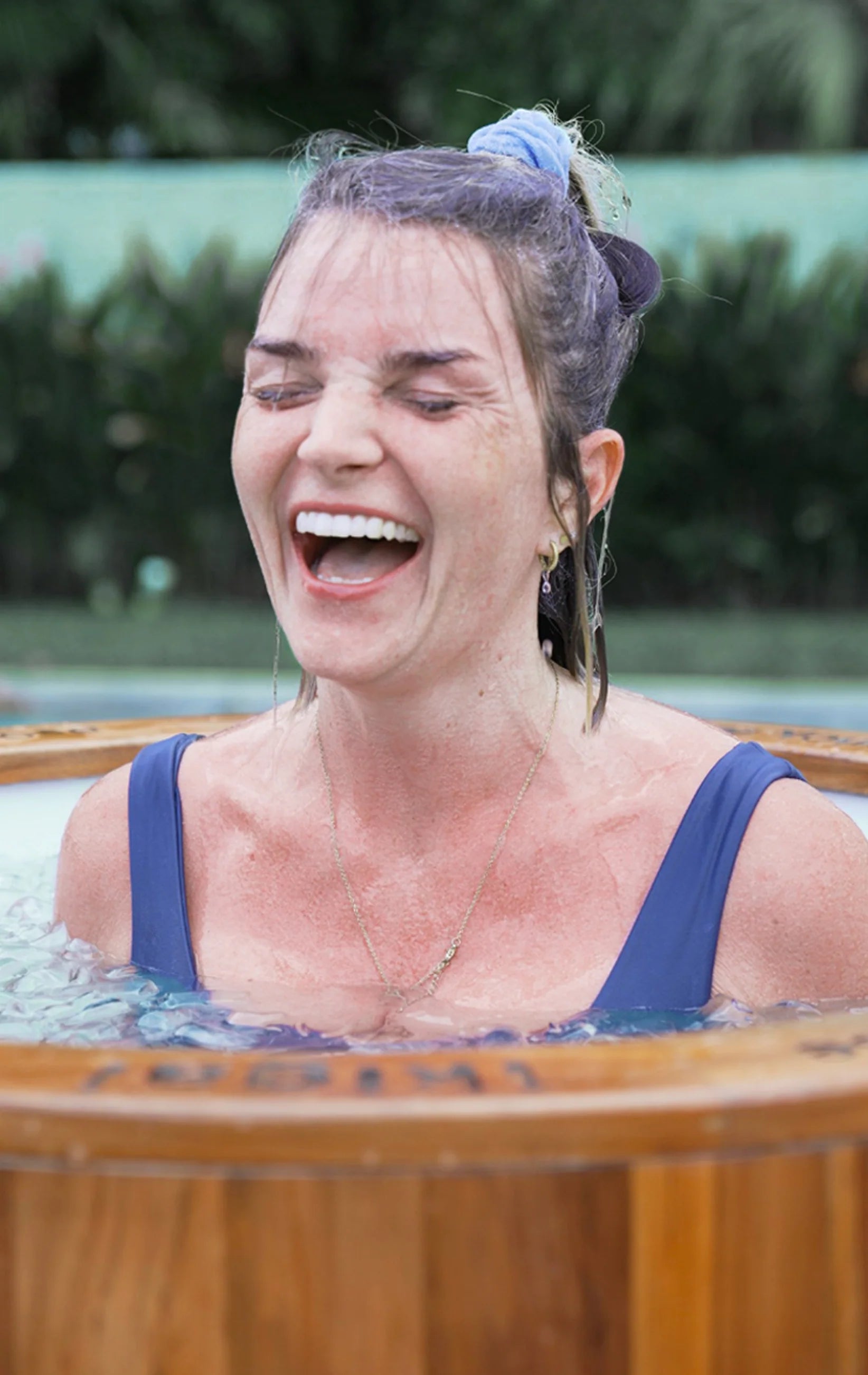 Laughing woman