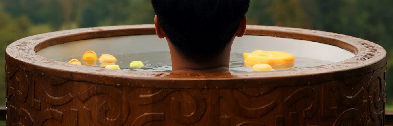 Cold plunge Bali setup for villa wellness, recovery rituals, and private cold water immersion.