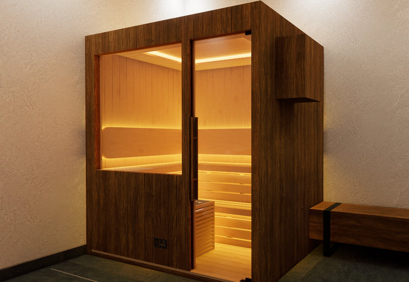 Custom sauna hotel Indonesia interior designed for guest wellness and recovery experiences